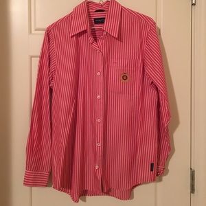 Liz Claiborne Button Down Blouse Sz 8