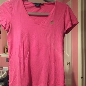 Ralph Lauren short sleeve v neck tee