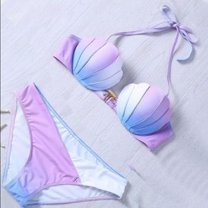 Mermaid inspired bathing suit