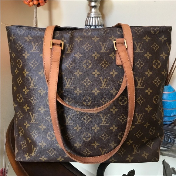Louis Vuitton Handbags - Authentic Louis Vuitton Cabas Mezzo LARGE TOTE