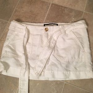 White mini skirt-KIDS size 14