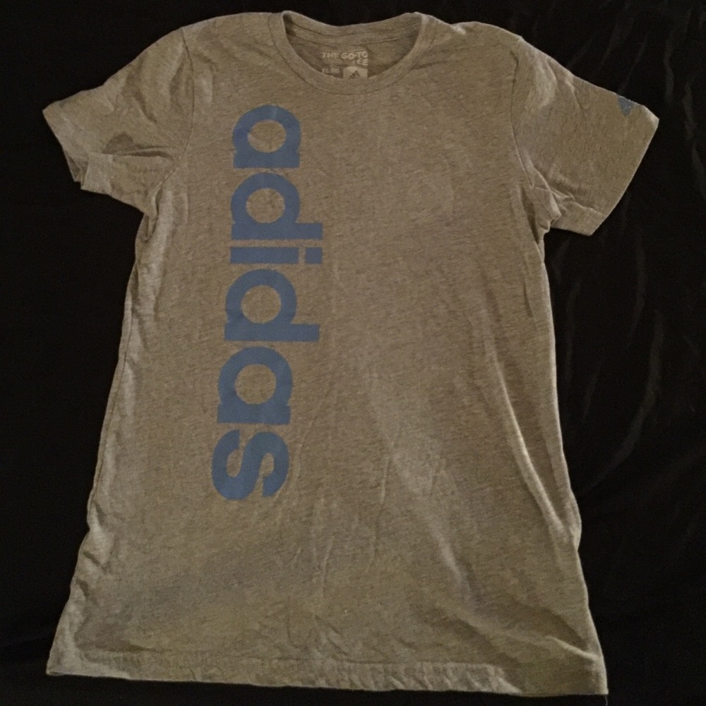 Adidas youth size 16 gray tee