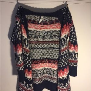 Long sleeved cardigan