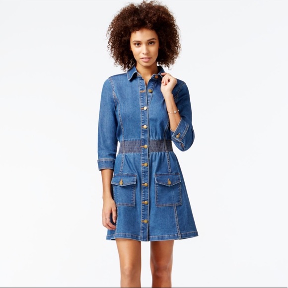 RACHEL Rachel Roy Dresses & Skirts - Rachel by Rachel Roy Denim A Line Dress