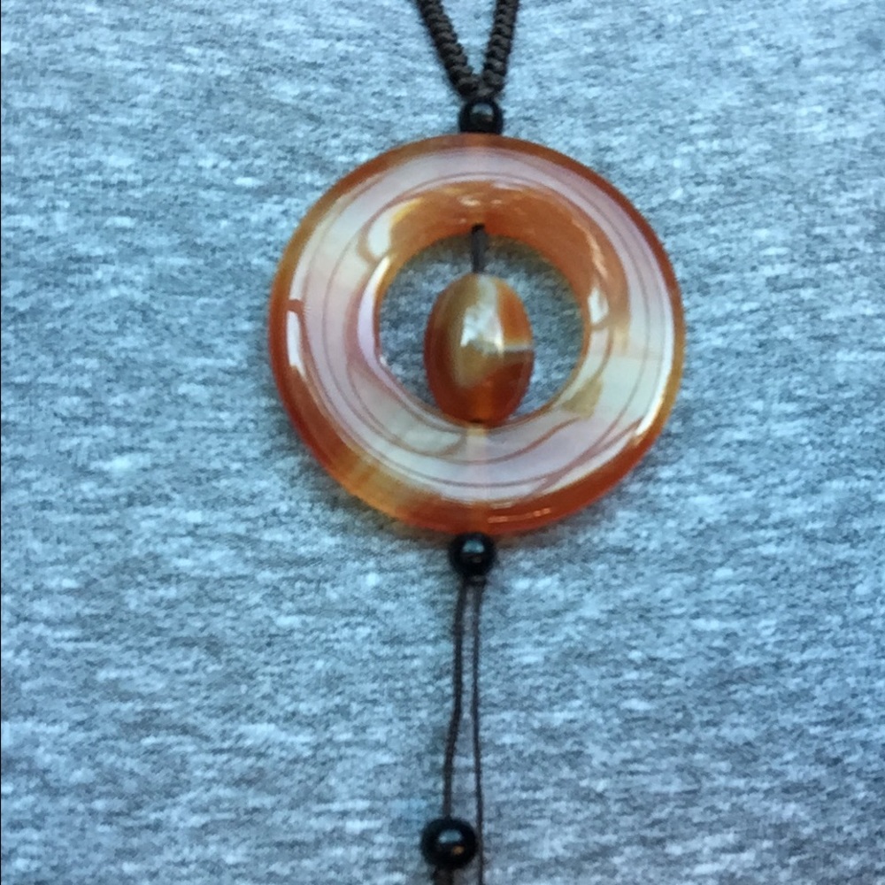 $15 Stunning Stone Pendant from Tibet