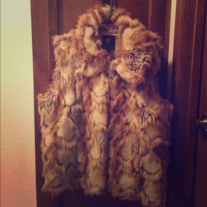 Rachel Zoe Faux Fur Vest