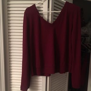 Long sleeve, flow-y top