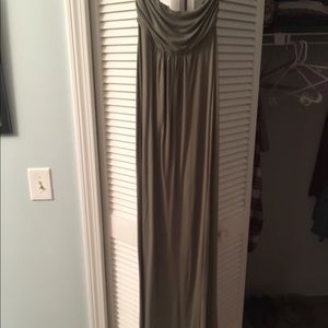 Olive Green Maxi Dress