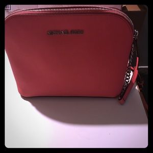 Pink Michael Kors crossbody purse