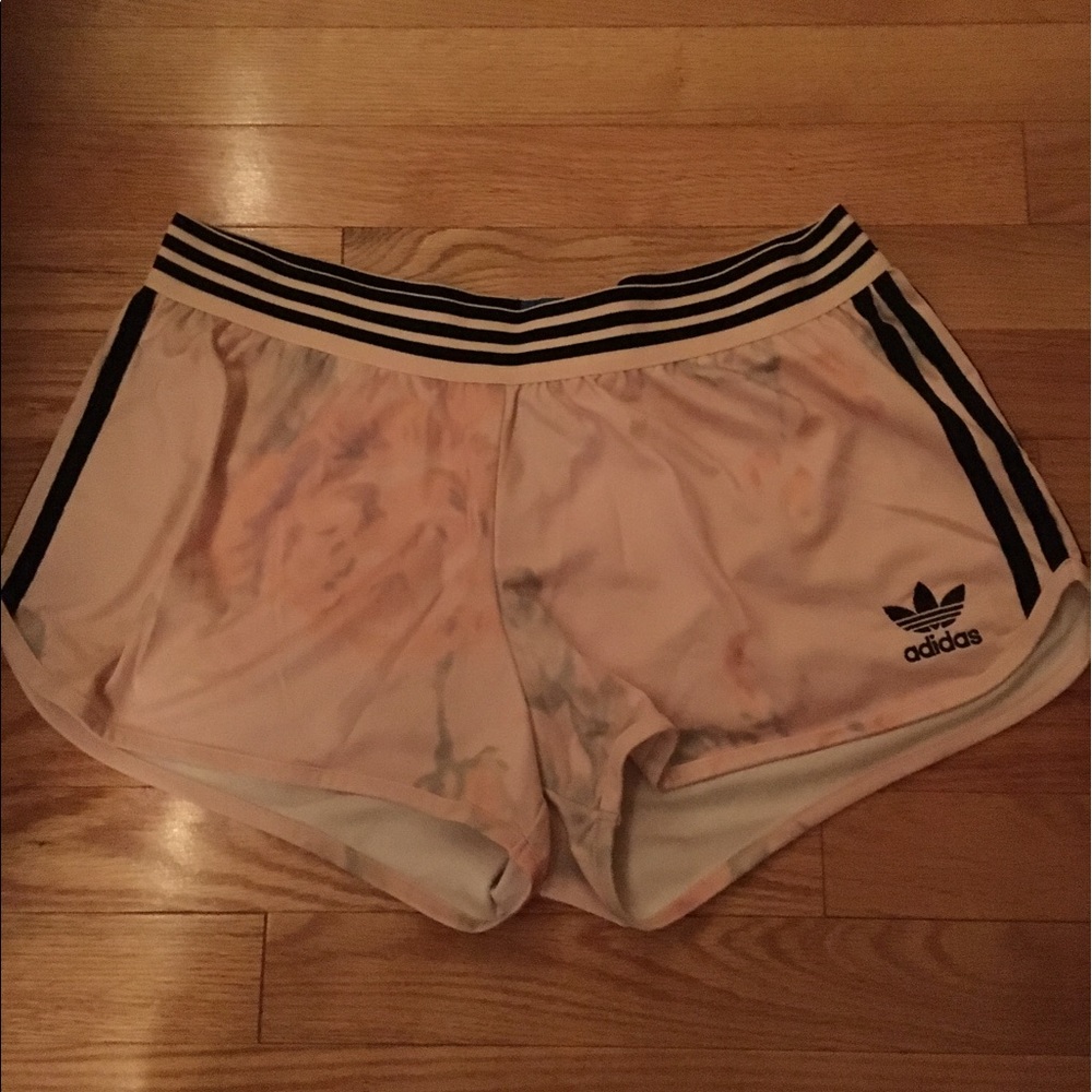 Adidas Pastel Rose Running Shorts