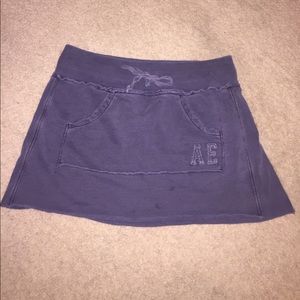 American eagle sweatshirt material skirt