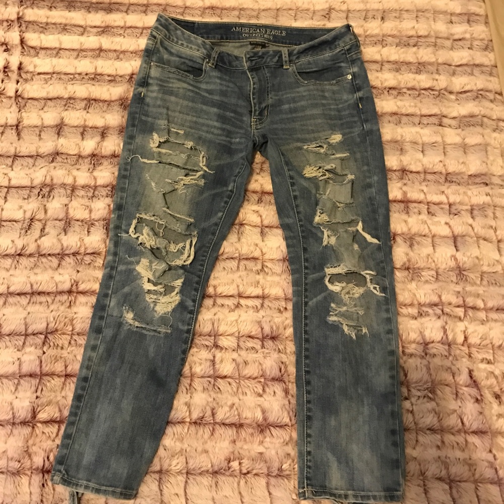 American Eagle Super Stretch Ankle Jeggings