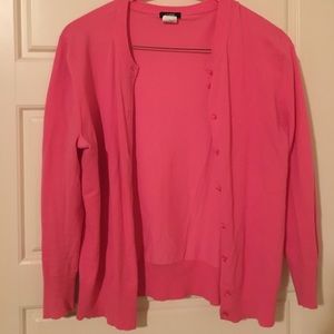 J.Crew Size Small Pink Cardigan