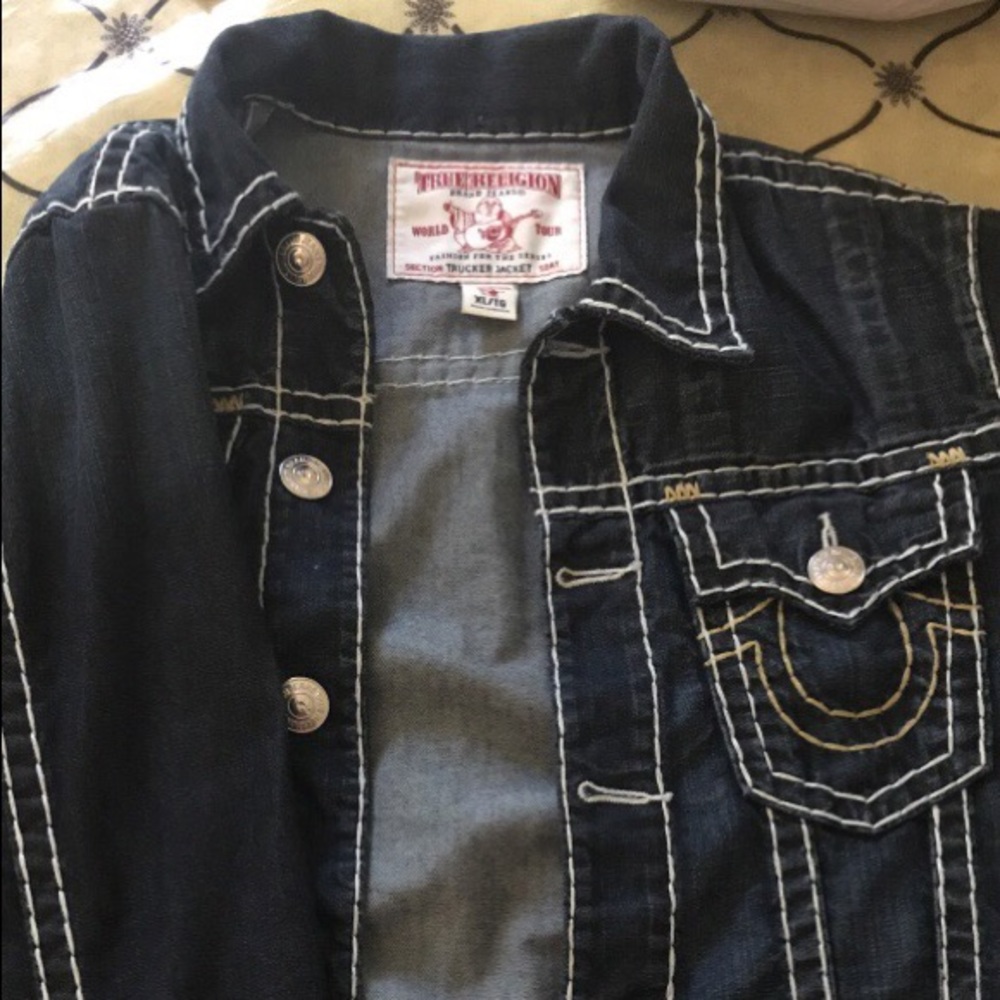 Black True Religion Jacket(New)