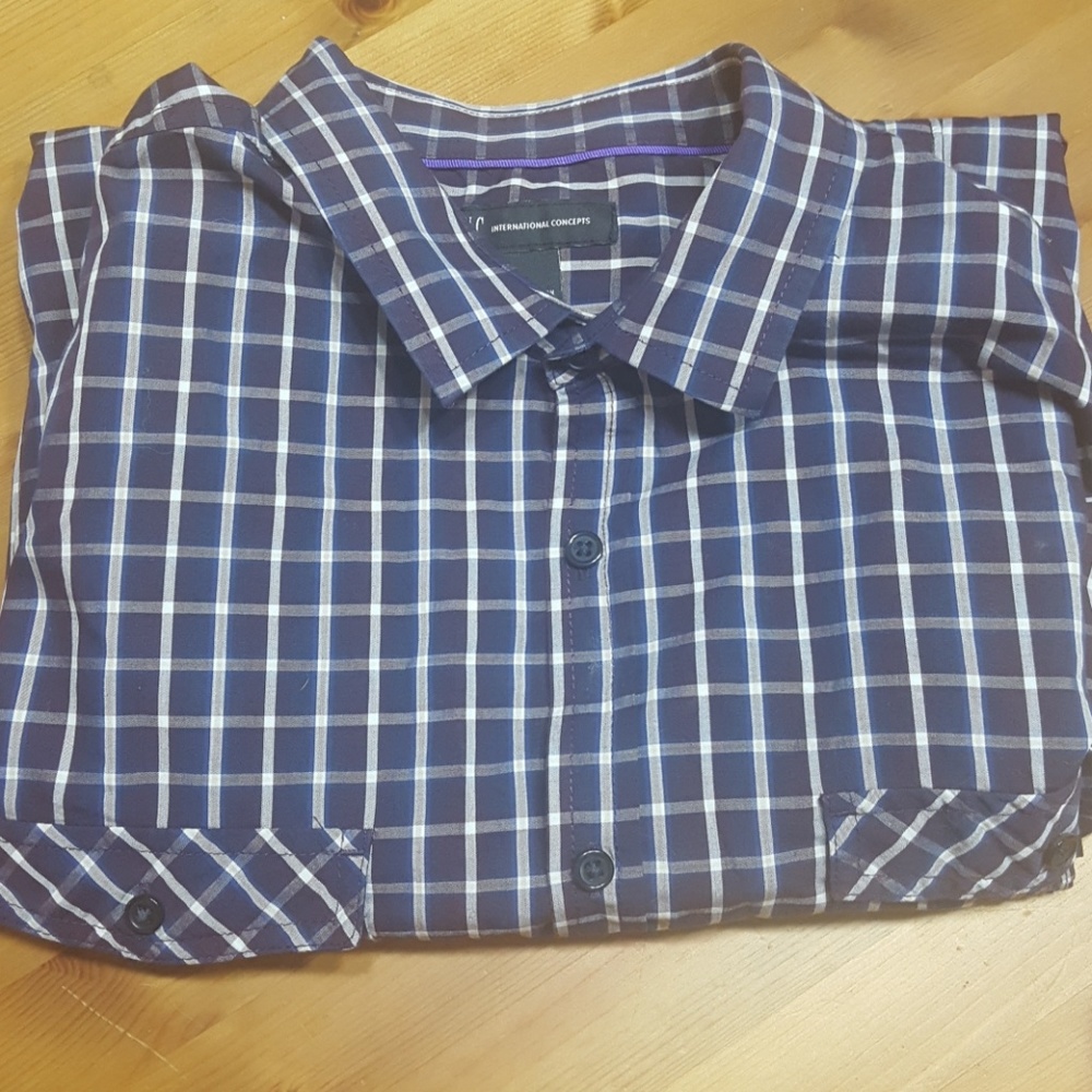 INC Mens Dress Shirt - Picture 2 of 3