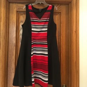 Black &a Red dress by Torrid