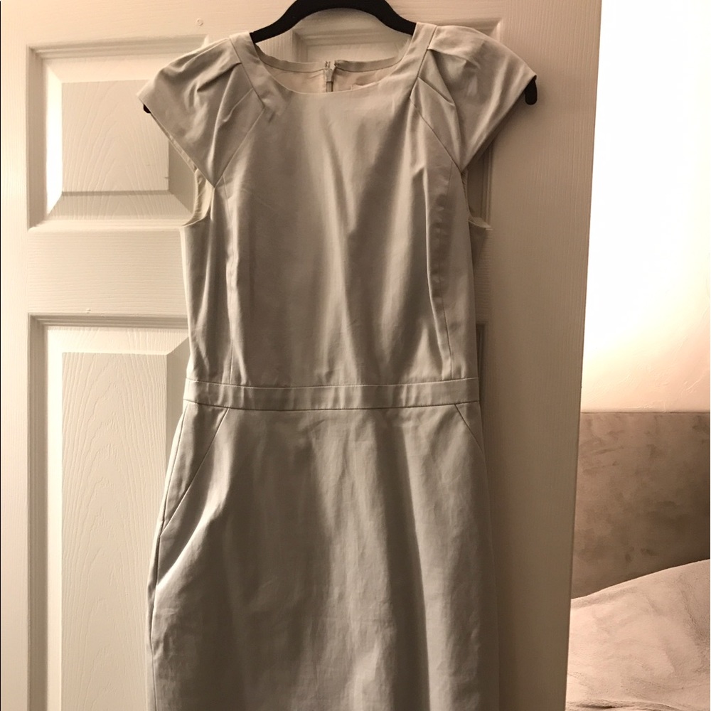 Jcrew 00 grey suit dress