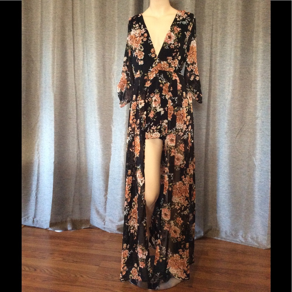 3/4 sleeve dress