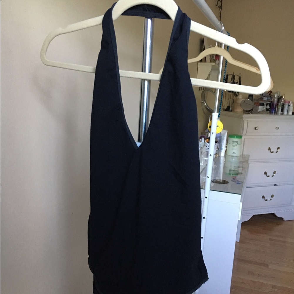 American Apparel Halter Bodysuit