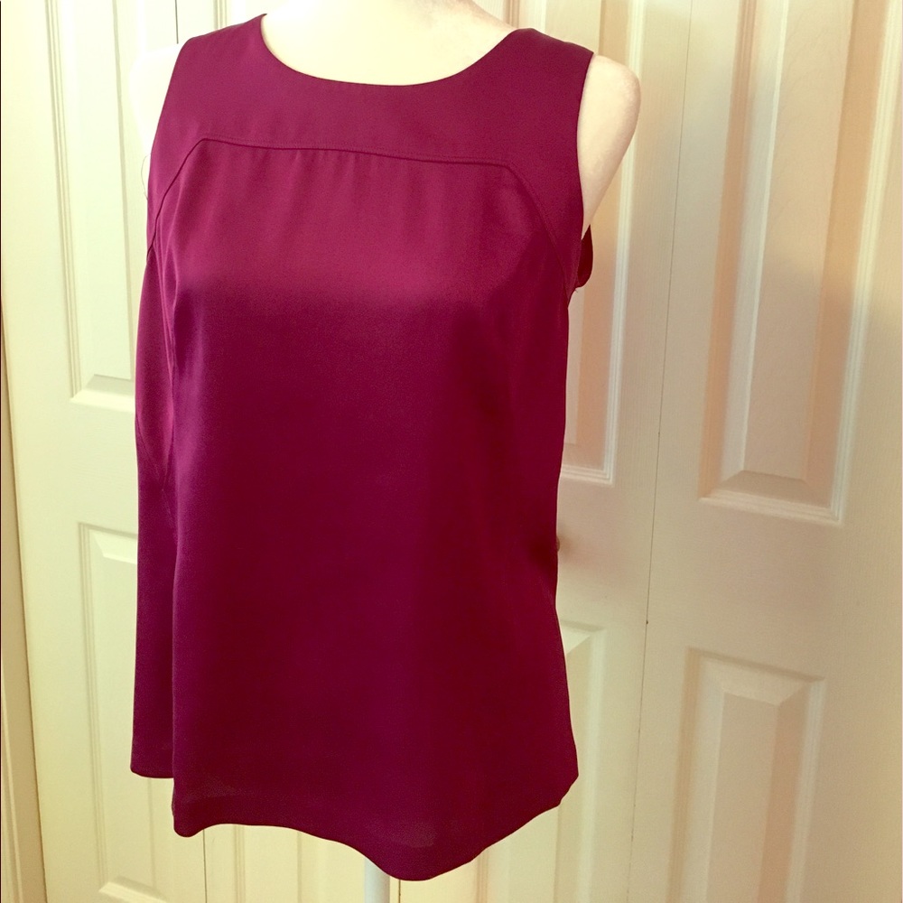 Purple, Sateen Top