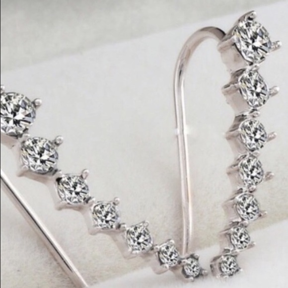 Crystal Ear Climbers - LAST ONE! - Picture 2 of 3
