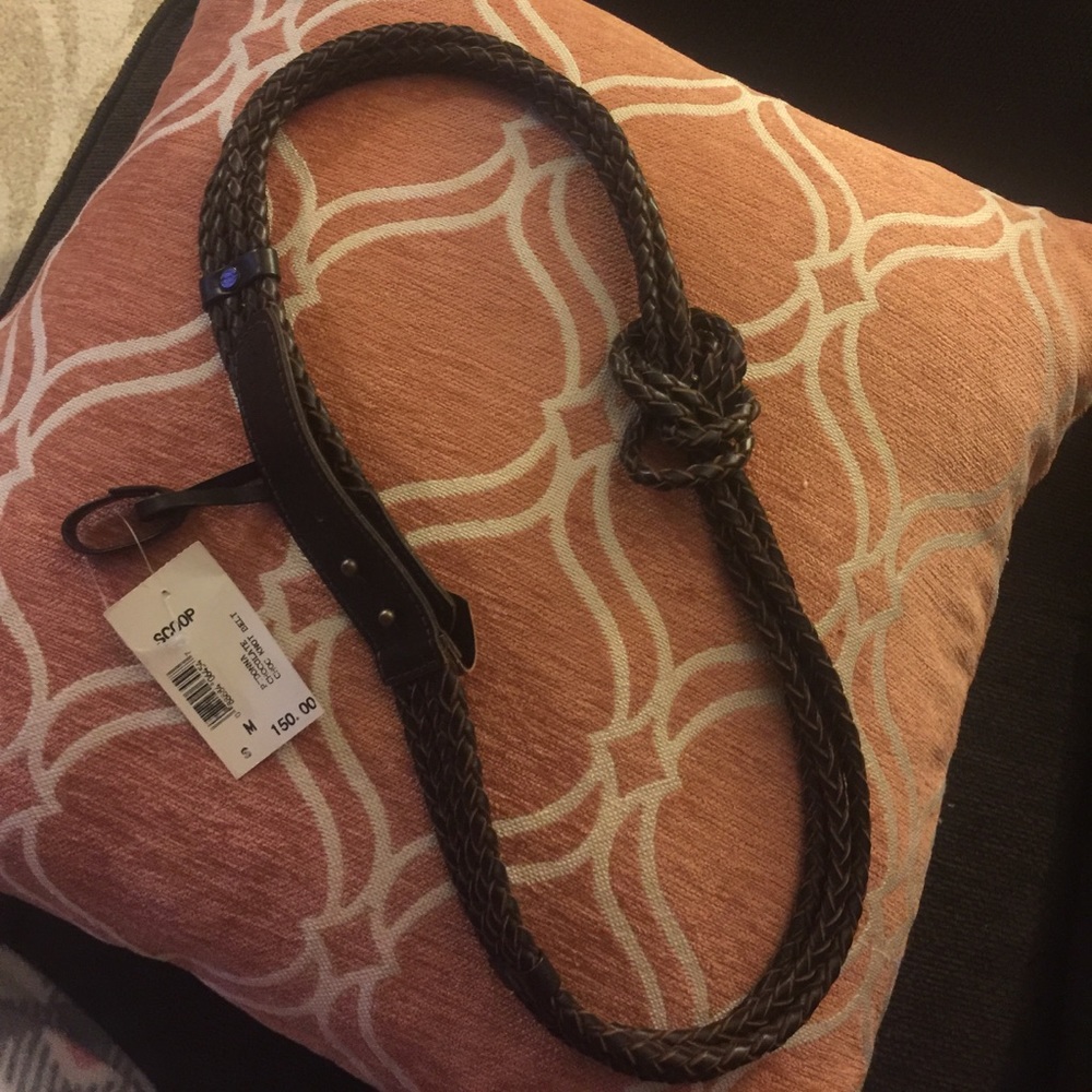 PTDONNA CHOCOLATE CHOC KNOT BELT