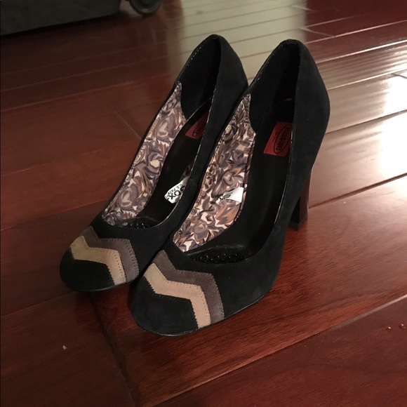 Missoni for Target EUC Zig Zag Suede Pumps - Picture 1 of 5