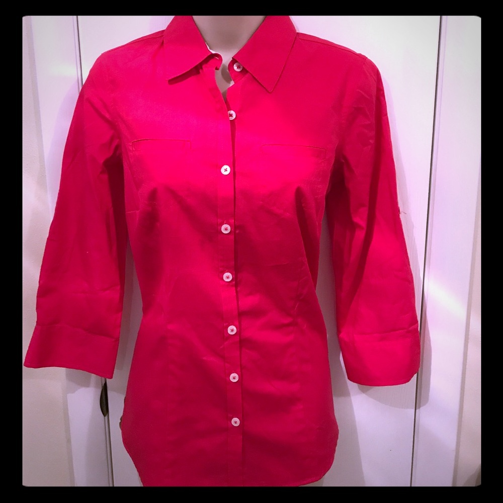 NWT Pink button Down From Van Heusen