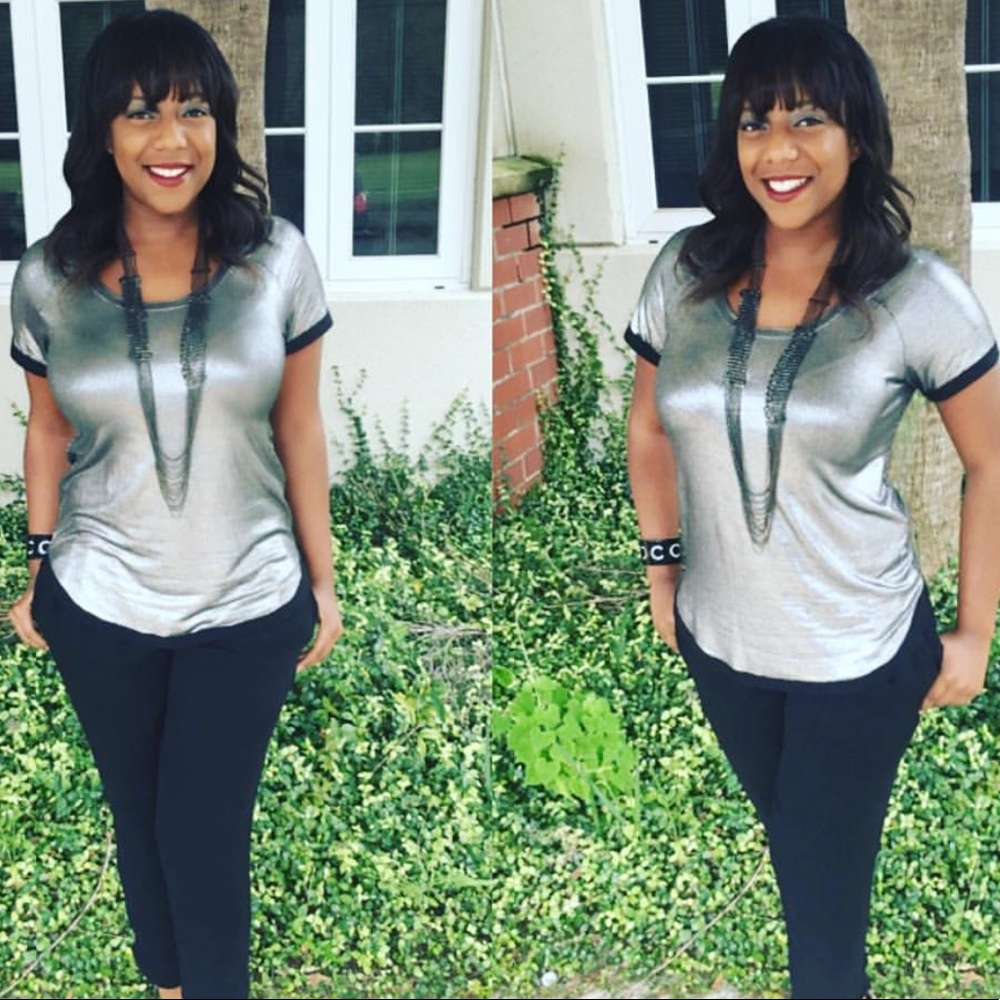Silver Blouse