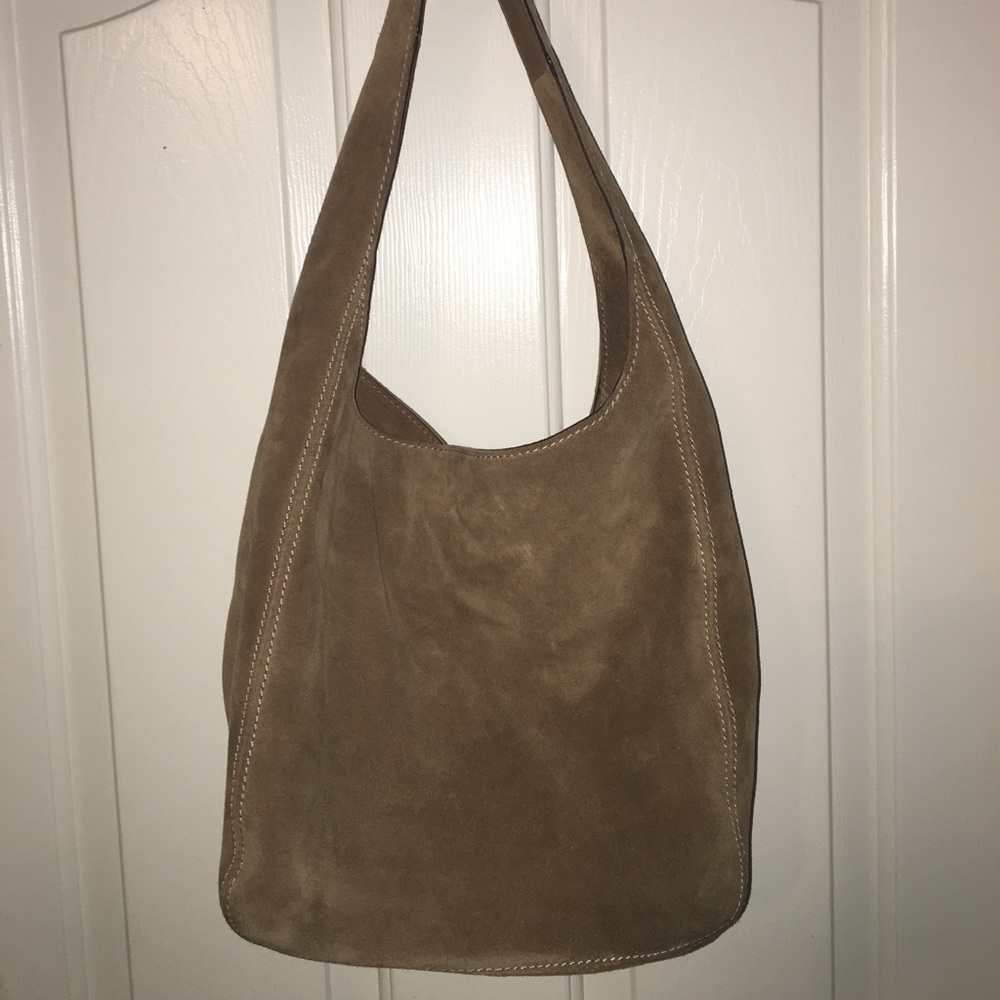 Michael Kors Suede Hobo Bag