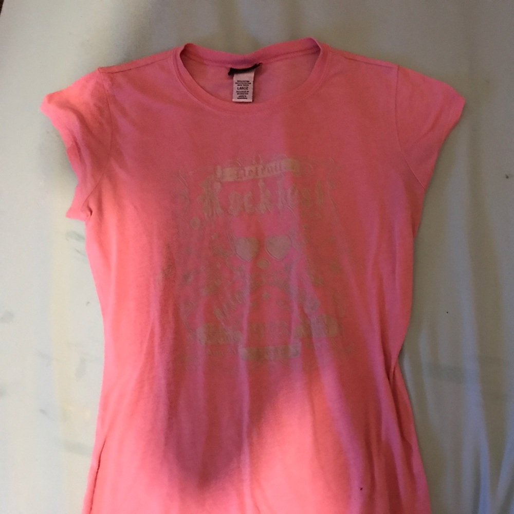 Rue 21, Pink, Short Sleeve, Women's