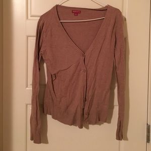 Sz. small brown Cardigan