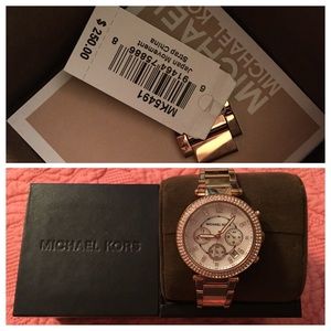 Michael Kors Rose Gold Watch