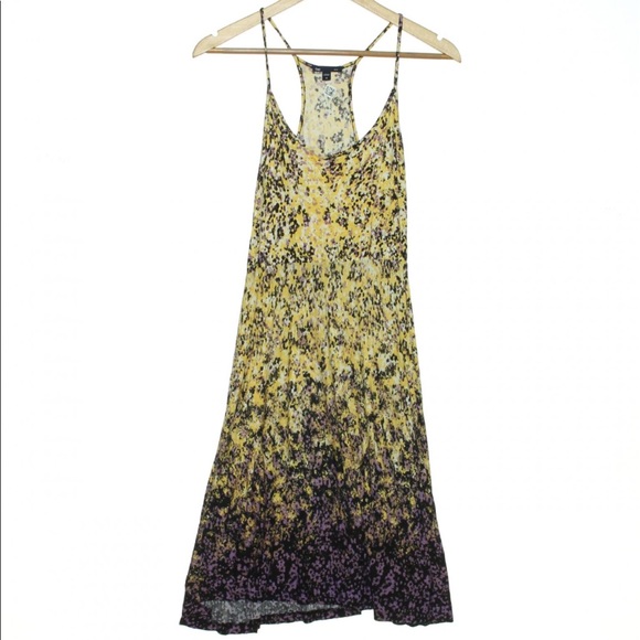 • Gap • Sleeveless Halter Floral Ombré Dress - Picture 6 of 6