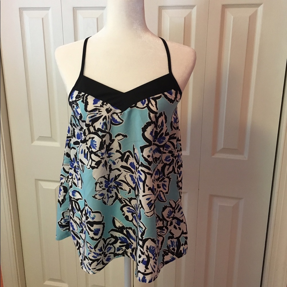 Floral Crossback Tank