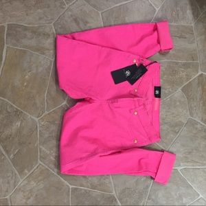 Brand new; pink skinny jeans