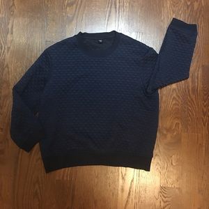 Navy Uniqlo sweatshirt! Worn a couple times!