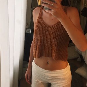 LF knit crop top
