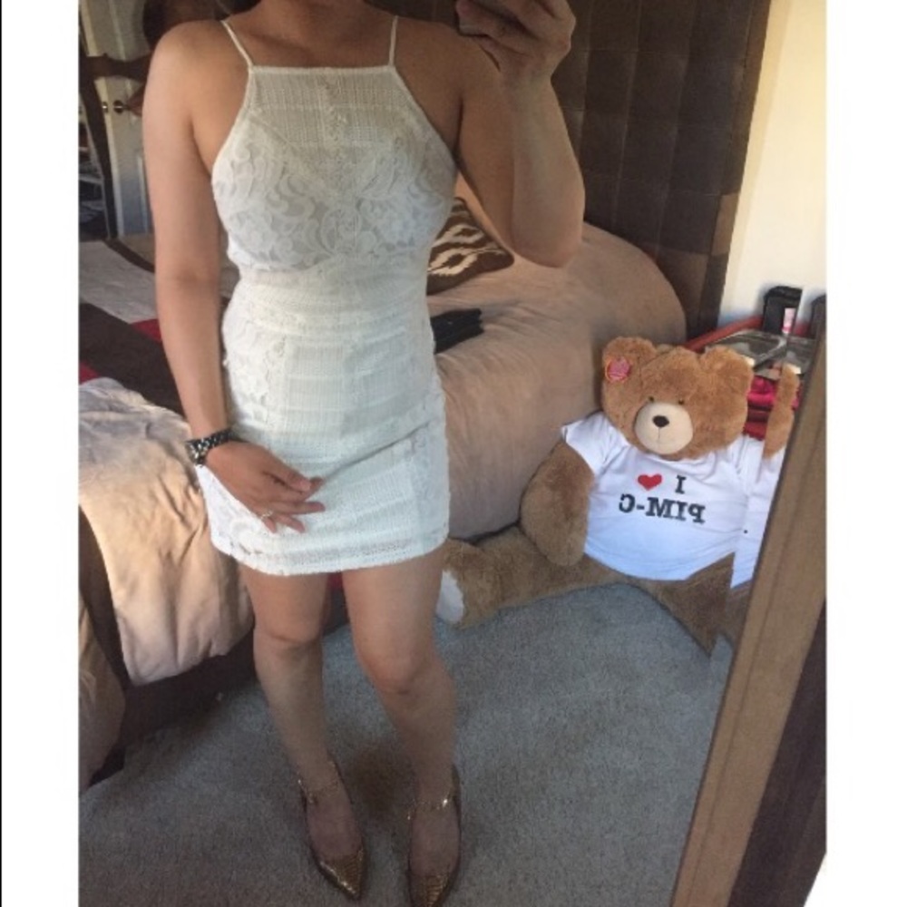 Mini dress.