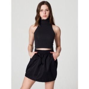 American Apparel Versatile Microfiber Tulip Skirt