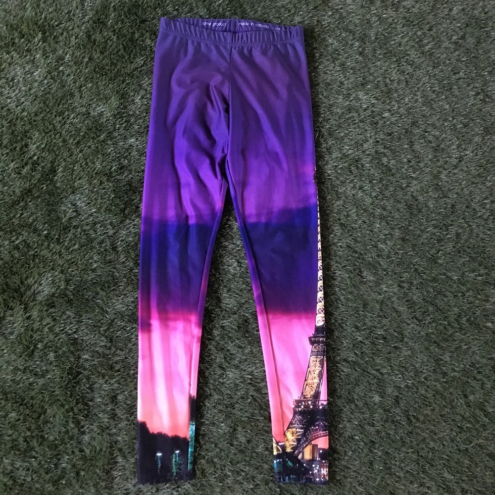Eiffel Tower at Sunset Leggings