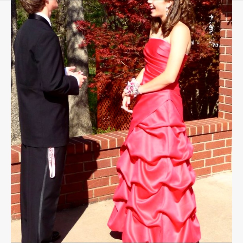 Pink formal dress