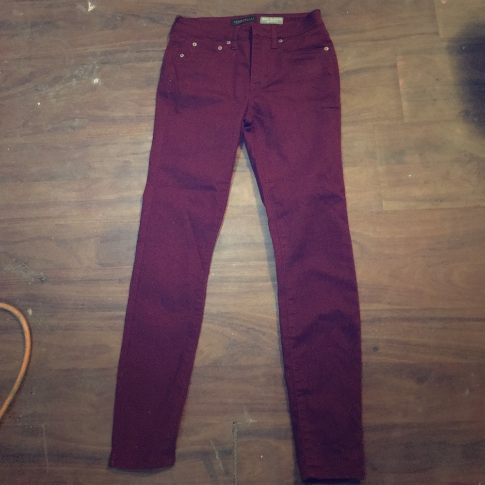 high waisted jeggings