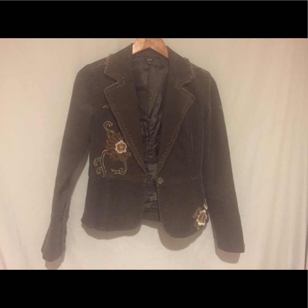Brown corduroy jacket/blazer