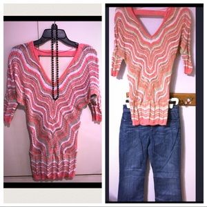 🚺Cache PINK Tunic