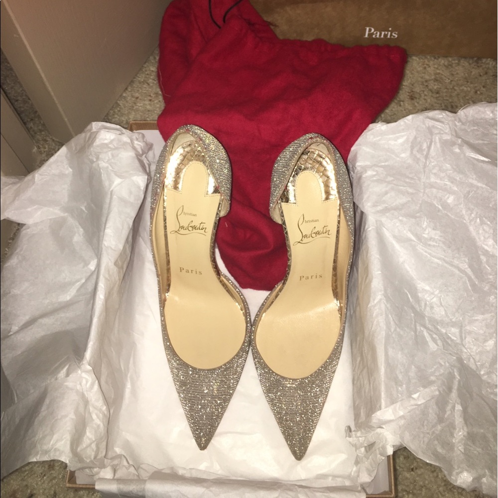 100 Glitex Iriza Christian Louboutin sz 37