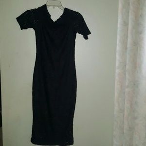 Black Lace Dress