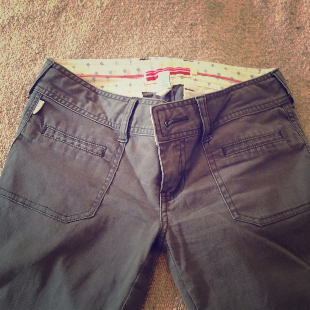 Hollister comfy khaki boot cut