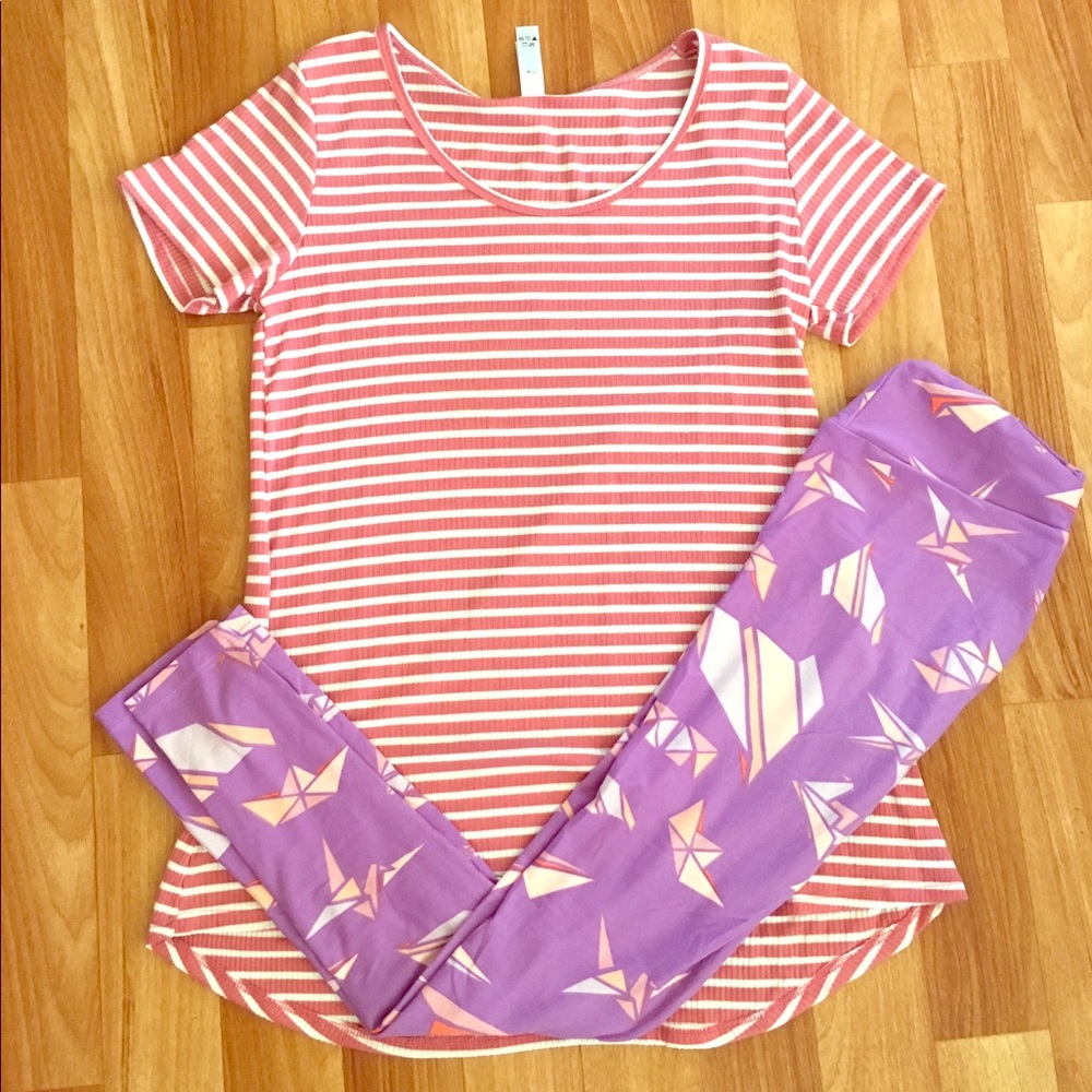 LuLaRoe ribbed Classic T