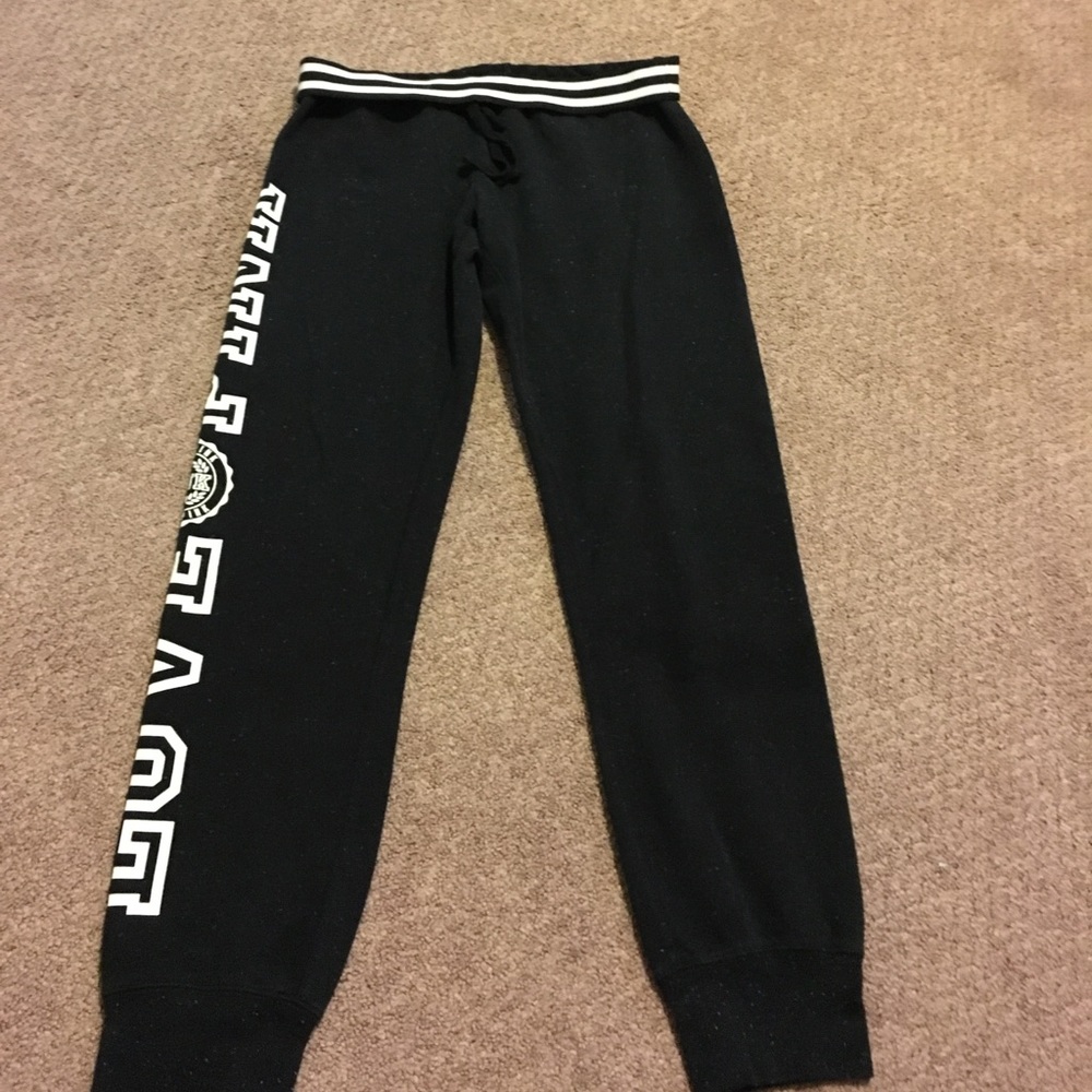 Women's black Victoria's Secret sweatpants